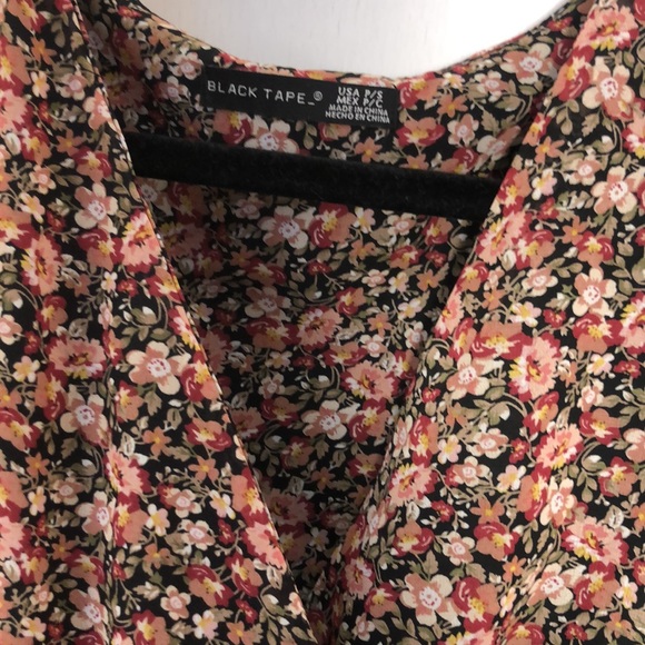 Floral Print Mini Dress - Picture 2 of 5